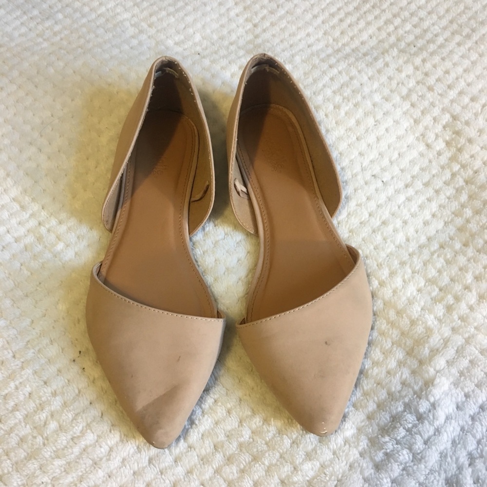 Charlotte Russe Tan Flats